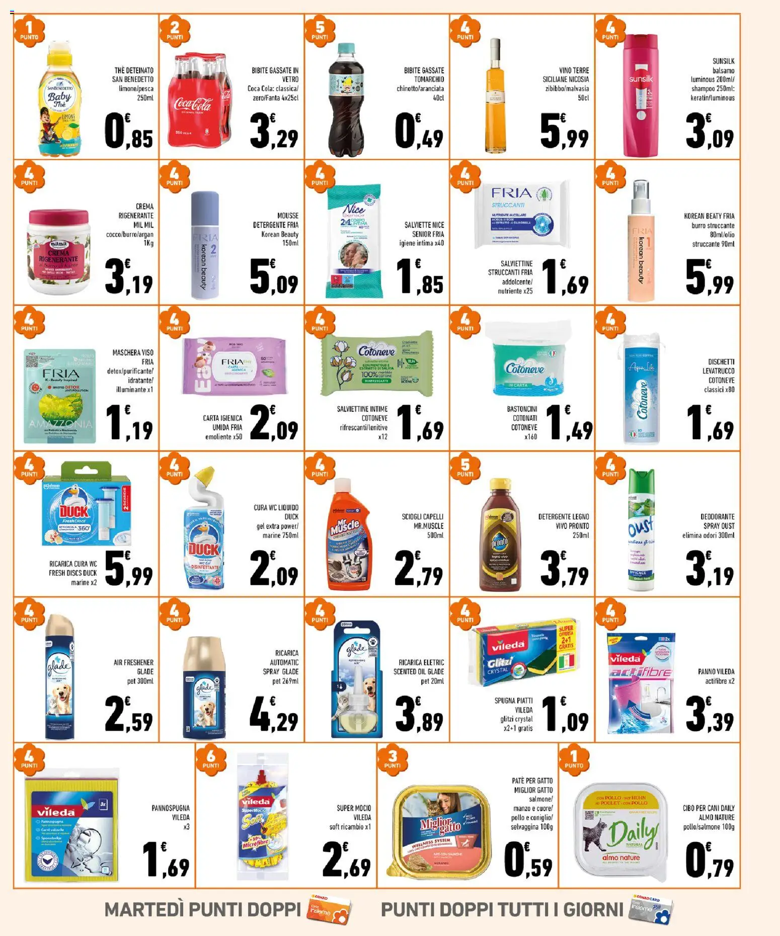 Volantino Conad del 18.02.2026 | Pagina: 7 | Prodotti: Illuminante, Pollo, Vino, WC