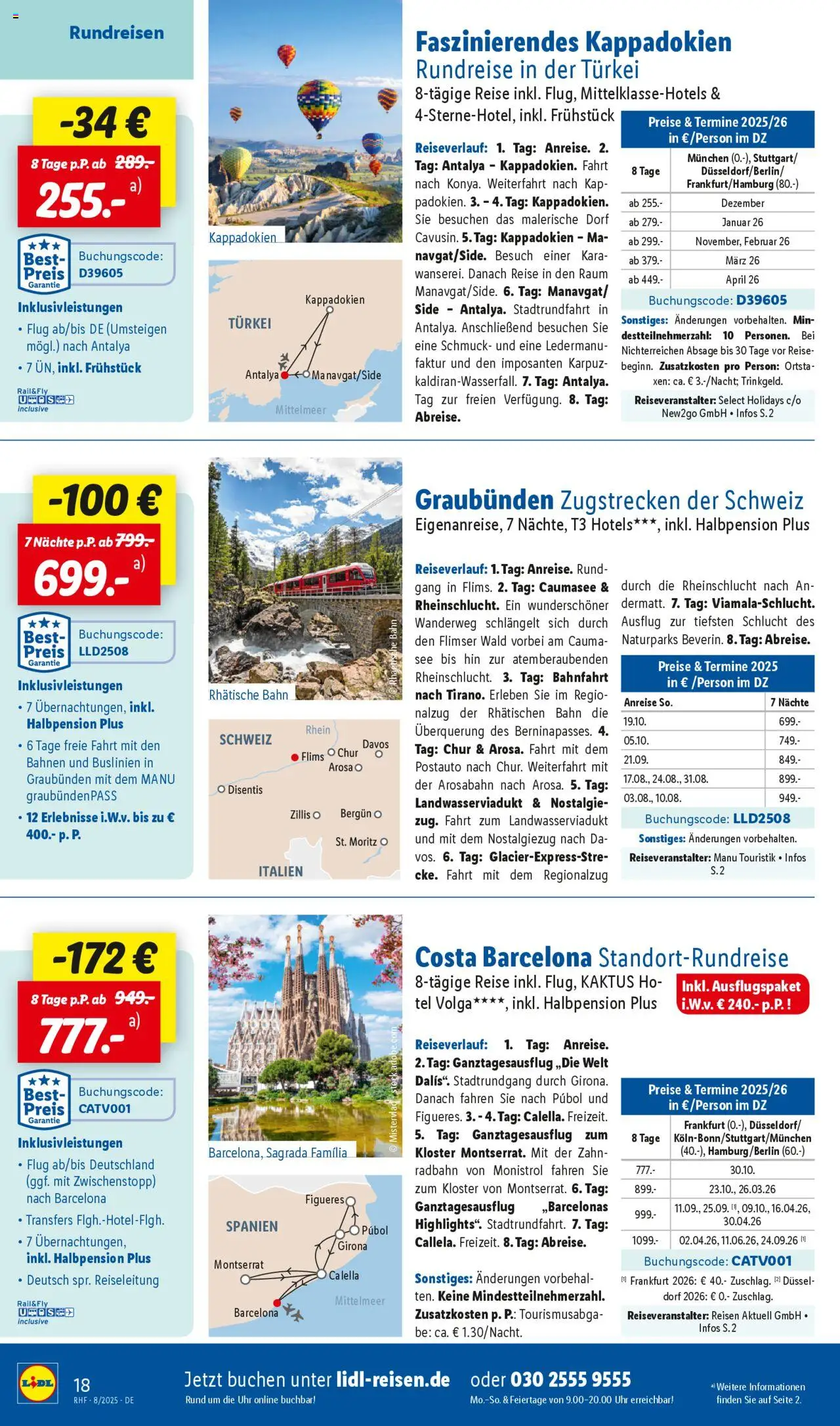 Lidl Reisen Prospekt 	 - gültig ab dem 30.07.2025 | Seite: 18 | Produkte: Uhr