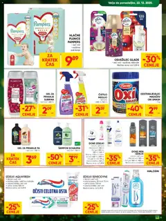 Tuš katalog akcije – veljaven od 17.12.2025 | Stran: 19 | Izdelki: Plenice, Sampon, Krema, Deodorant