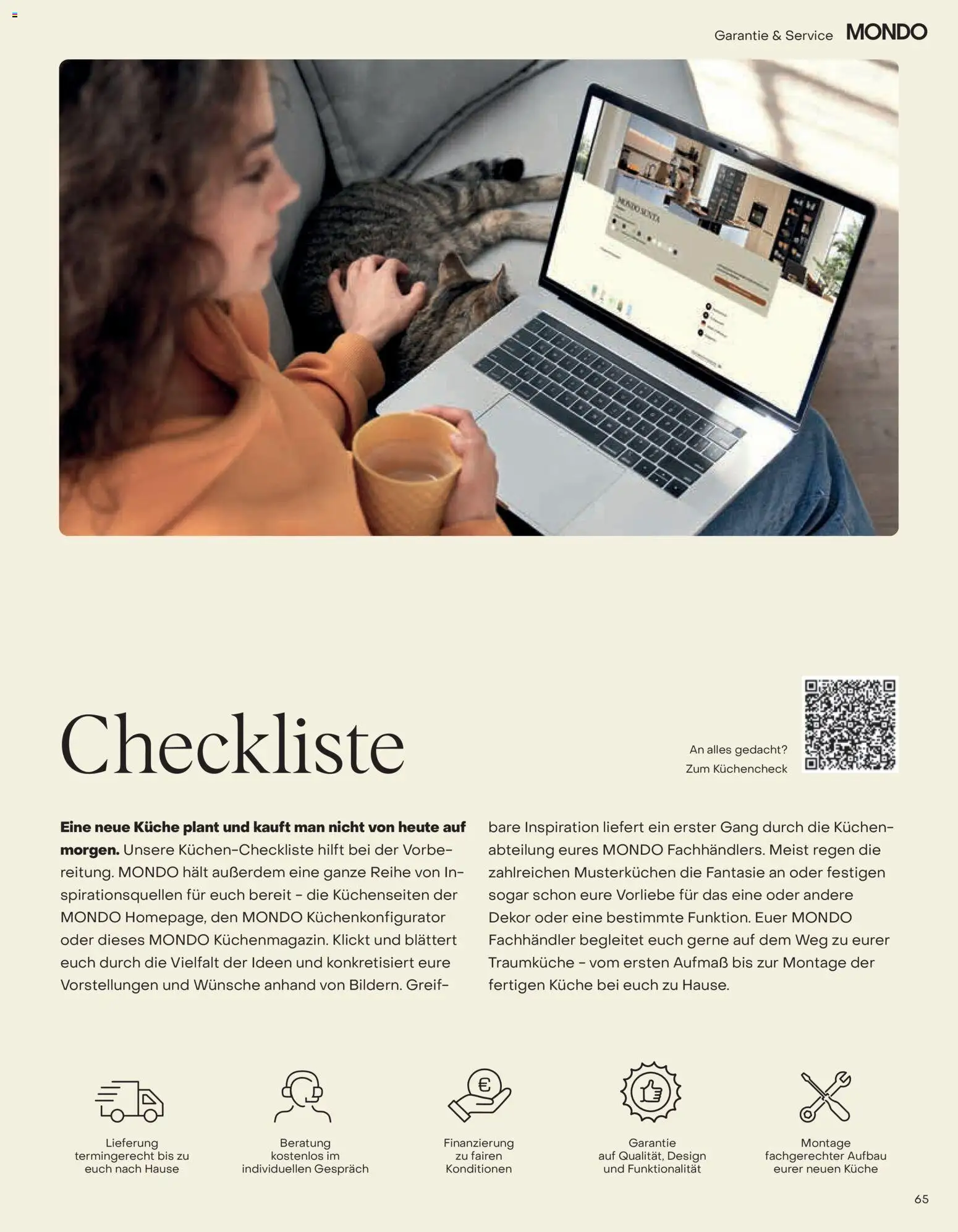 Ostermann Mondo Küchenprospekt 2026 – gültig ab 01.01.2026 | Seite: 65 | Produkte: Küche, Kuchen