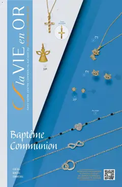 Auchan - Prévisualisation de Auchan La Vie en Or : Baptême - Communion valide à partir de 11.03.2025