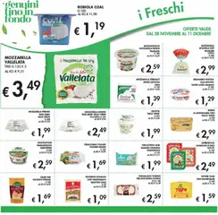 Anteprima del volantino Coal - Promozione dal 28 novembre all'11 dicembre valido a partire dal 28.11.2025 | Pagina: 10 | Prodotti: Ricotta, Pecorino Romano, Robiola, Pecorino