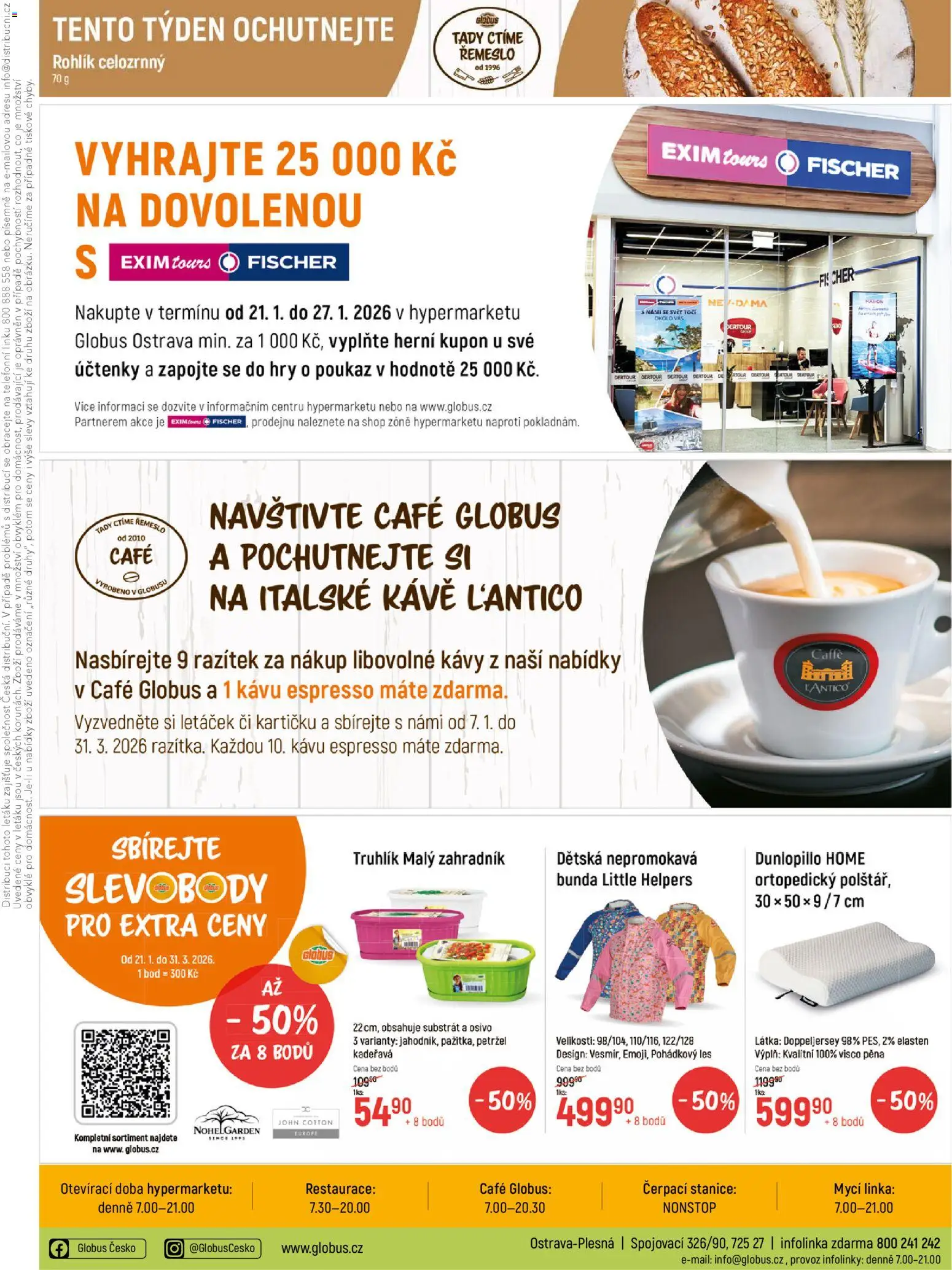 Globus leták - Ostrava od 21.01.2026 | Strana: 30 | Produkty: Truhlík, Bunda, Globus, Substrát