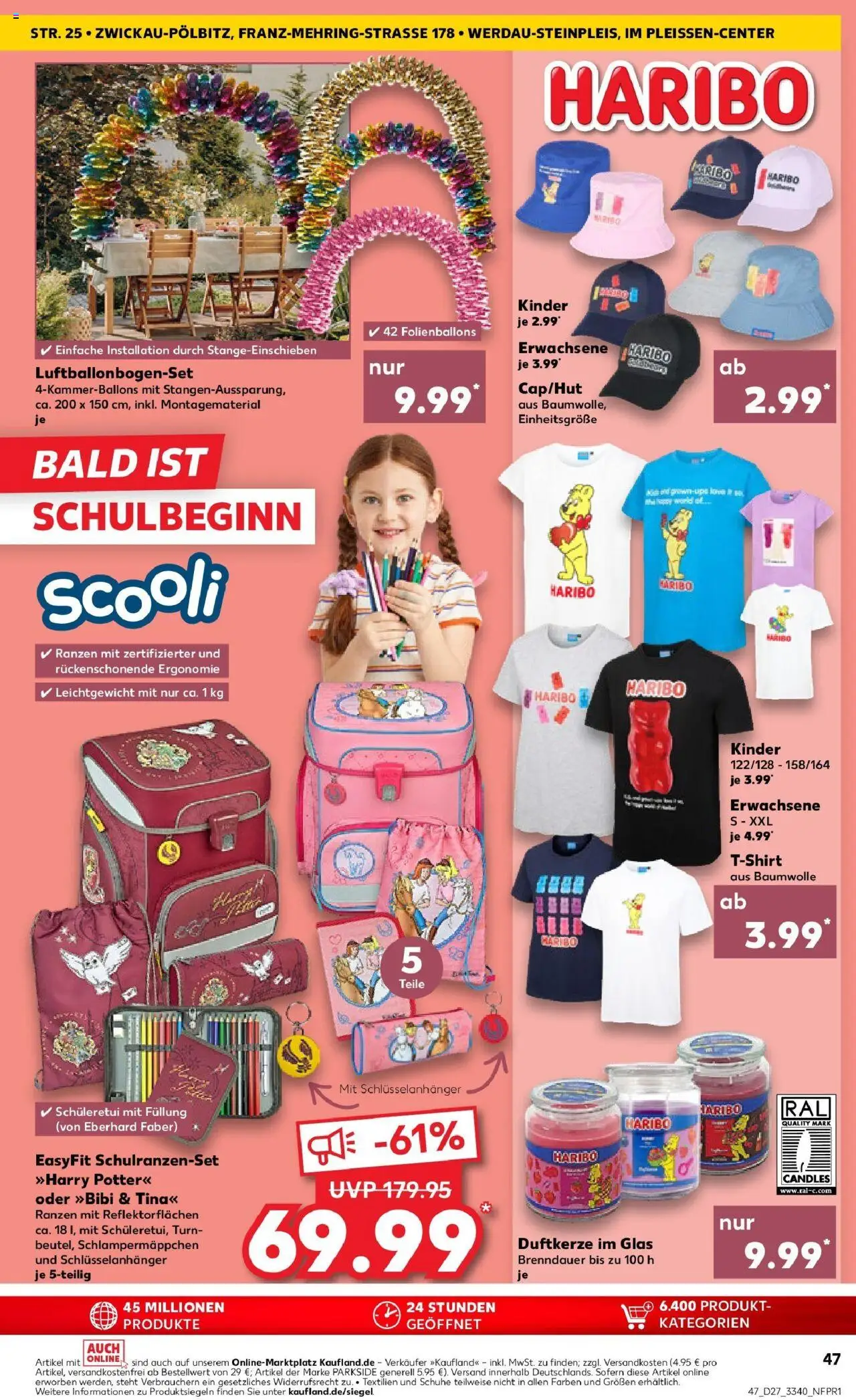 Kaufland prospekt Zwickau	 - gültig ab dem 06.07.2025 | Seite: 62 | Produkte: T-Shirt, Haribo