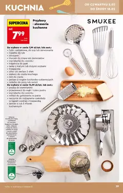 Pogląd oferty "Biedronka gazetka - Hity i inspiracje" - ważna od 31.01.2026 | Strona: 29 | Produkty: Czekolady, Krajalnica, Trzepaczka, Wyciskarka