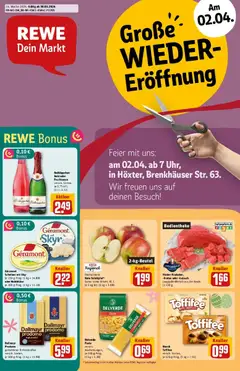 Rewe Prospekt Höxter	 ab 30.03.2026 gültig