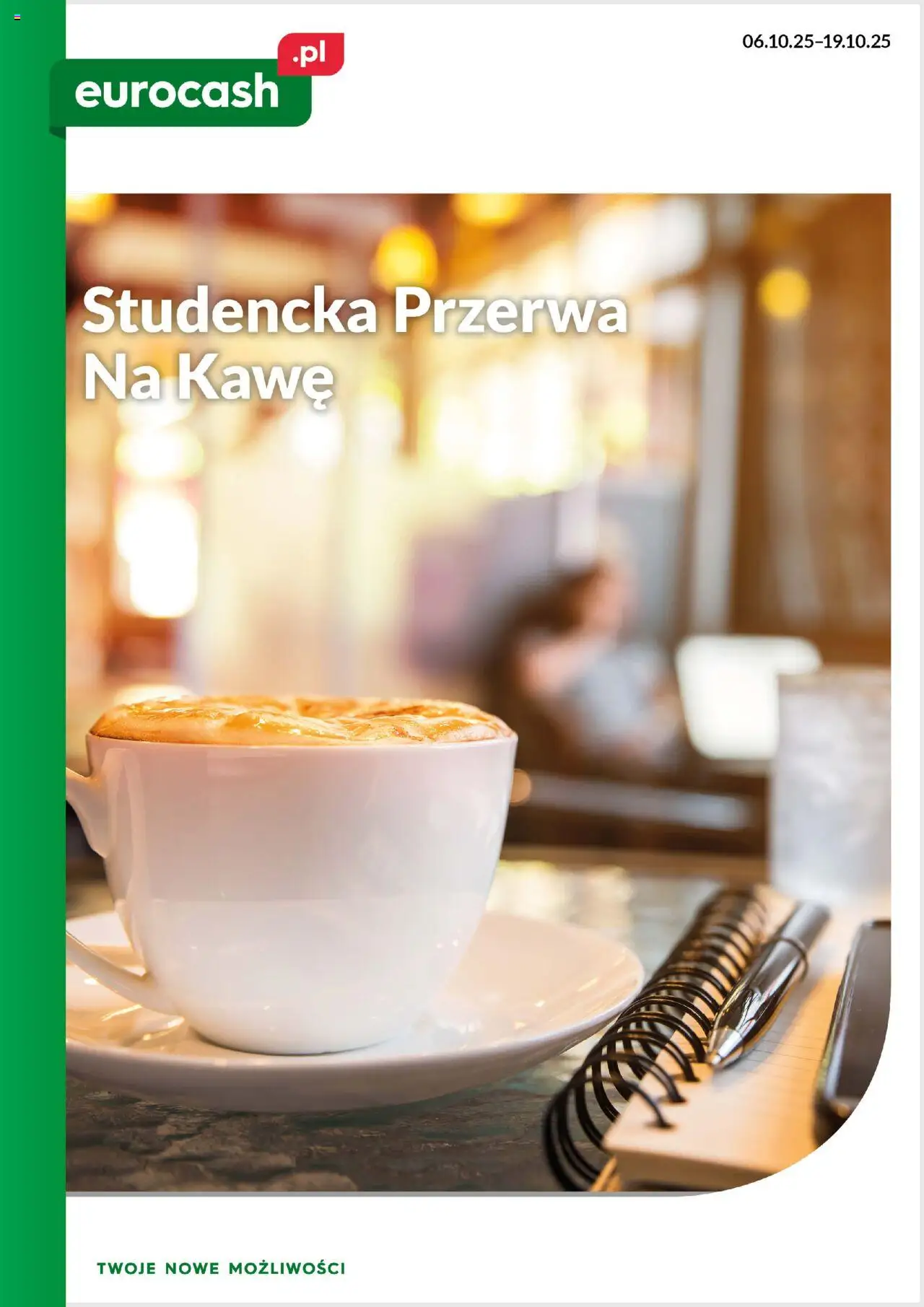 Eurocash Gazetka - Studencka Przerwa na Kawę od 06.10.2025 | Strona: 1
