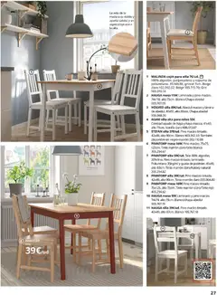 Vista previa Catálogo IKEA Comedores válido desde el 06.03.2026 | Página: 27 | Productos: Tinte, Mesa, Silla, Silla alta para niños