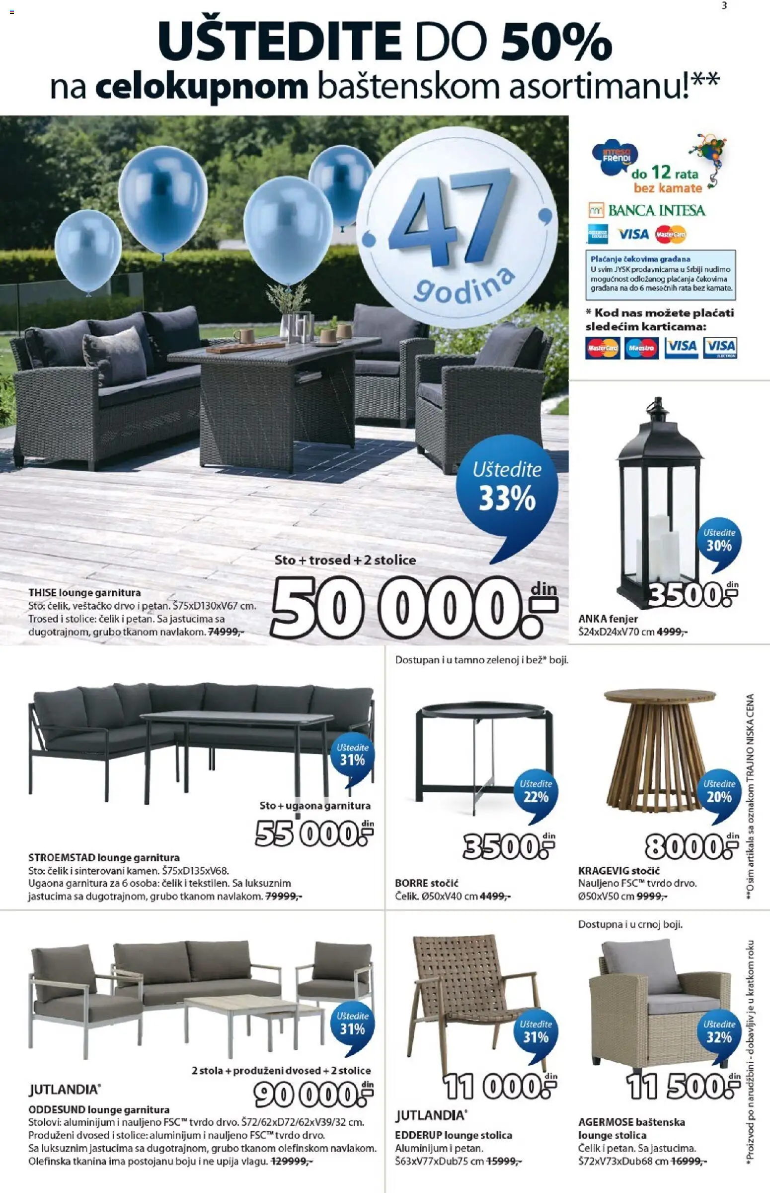 Jysk katalog - važi od 22.04.2026 | Strana: 3