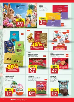 Katalog Ultra Gros - Pregled kataloga iz trgovine Ultra Gros, vrijedi od 25.03.2026 | Stranica: 16 | Proizvodi: Lindt, Flips, Milka, Pecivo