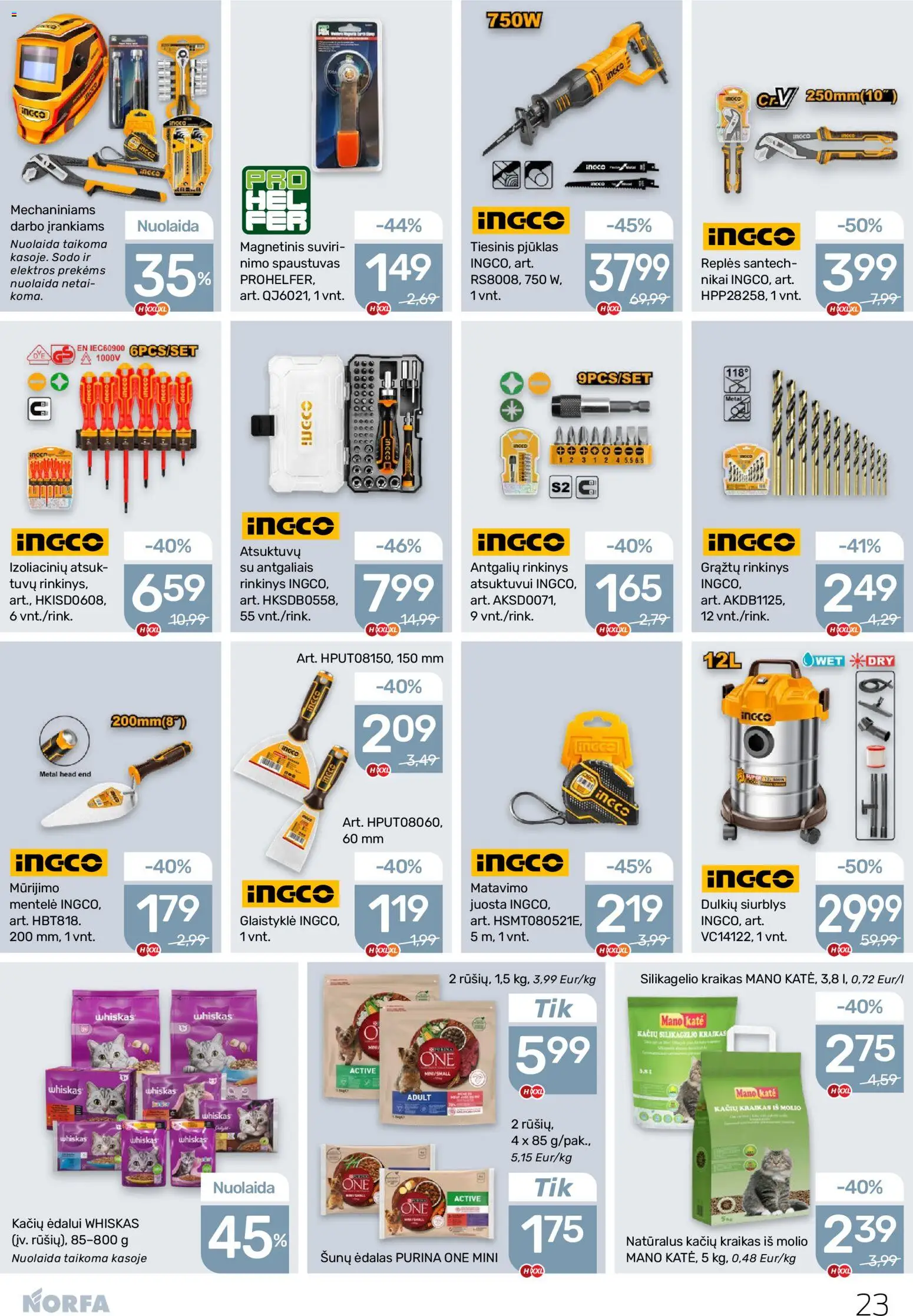 NORFA akcijos nuo 08.01.2026 | Puslapis: 23