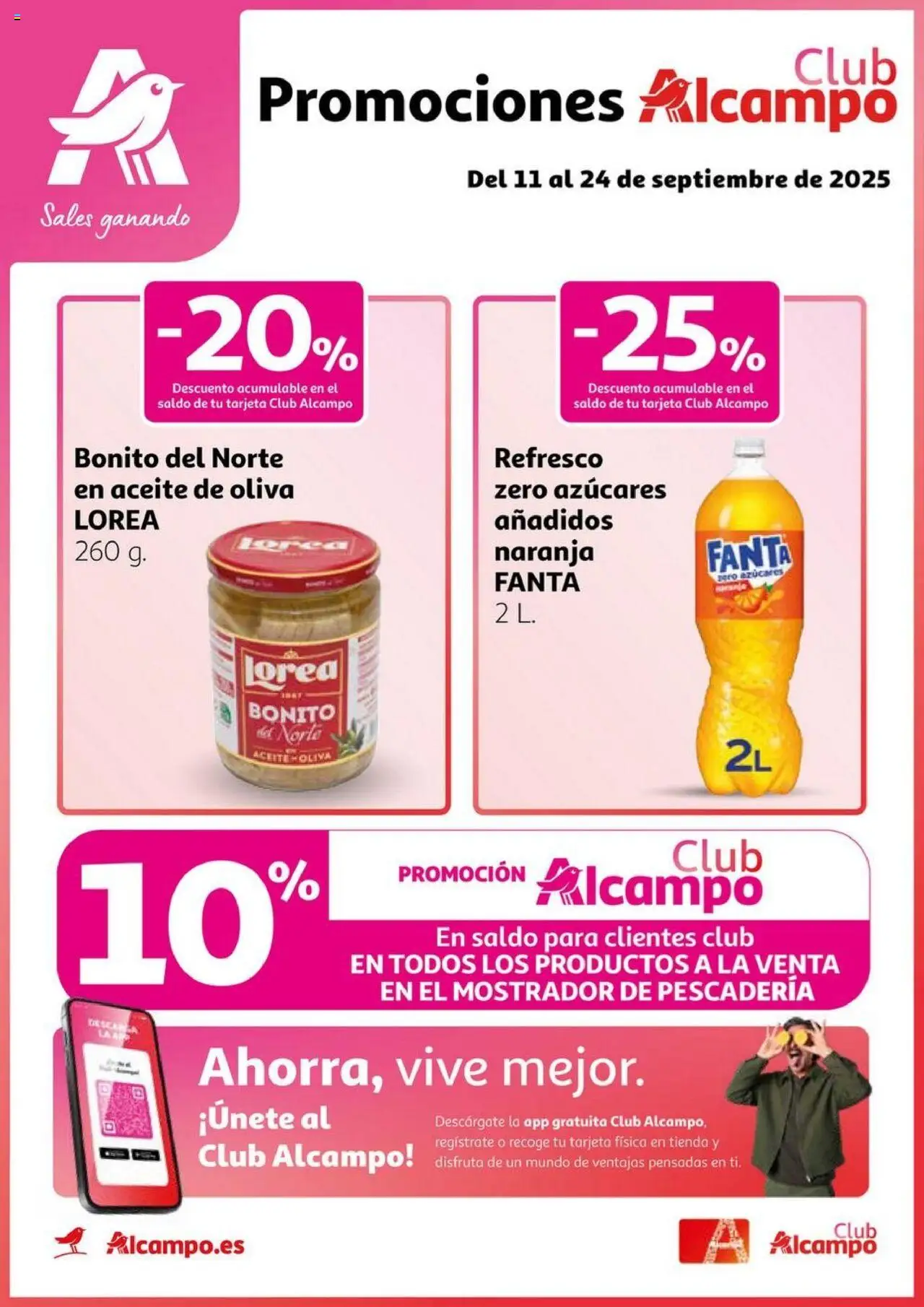 Alcampo - Club Nacional  │ válido desde el 11.09.2025 | Página: 1 | Productos: Aceite, Aceite de oliva