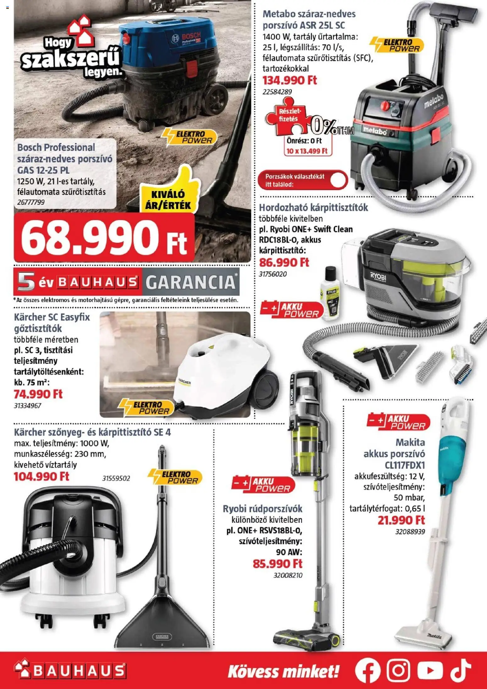 Bauhaus akciós ujság - amely érvényes a következő dátumtól: 06.11.2025 | Oldal: 31
