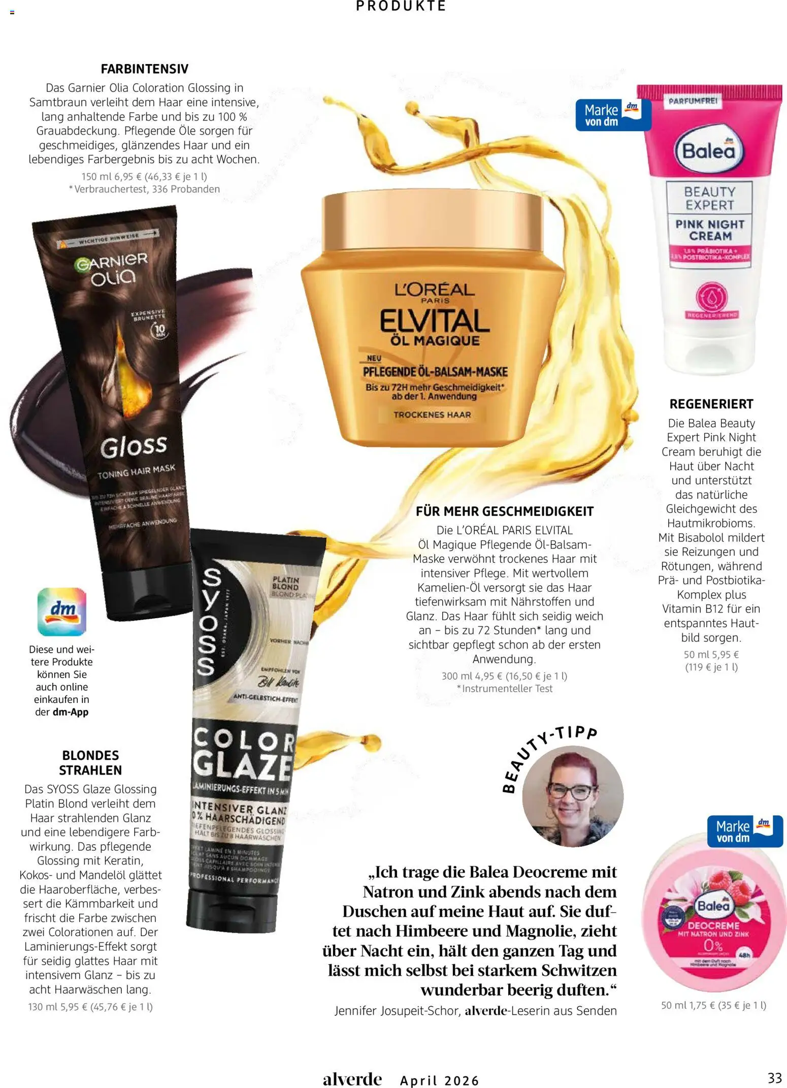 dm drogerie Prospekt 	 – gültig ab 01.04.2026 | Seite: 33