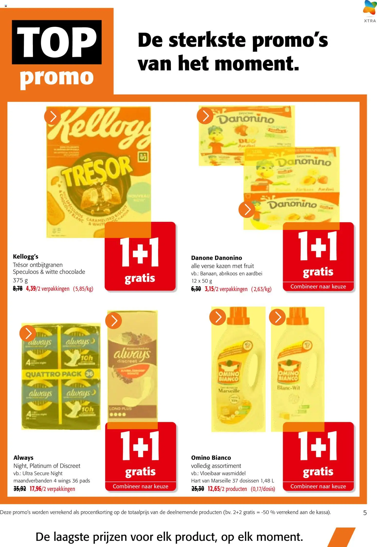 {H1} | Pagina: 5 | Producten: Pads, Abrikoos, Aardbei, Chocolade