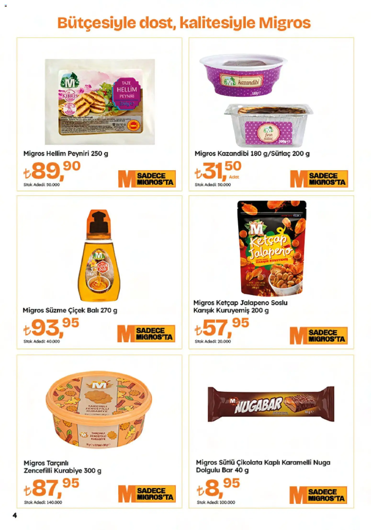Migros Katalog - 5M Migroskop Dijital - 06.11.2025 tarihinden itibaren geçerlidir | Sayfa: 4 | Ürünler: Çikolata, Ketçap, Kurabiye