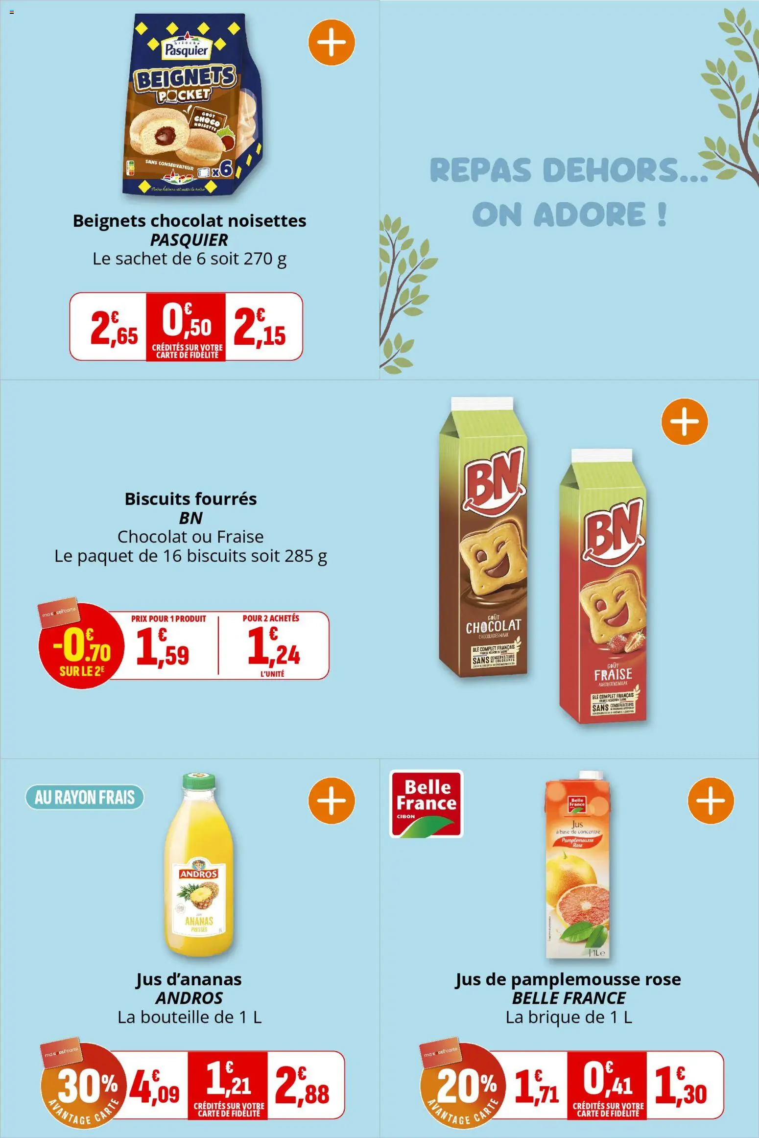 {H1} | Page: 10 | Produits: Noisette, Pamplemousse, Chocolat, Ananas