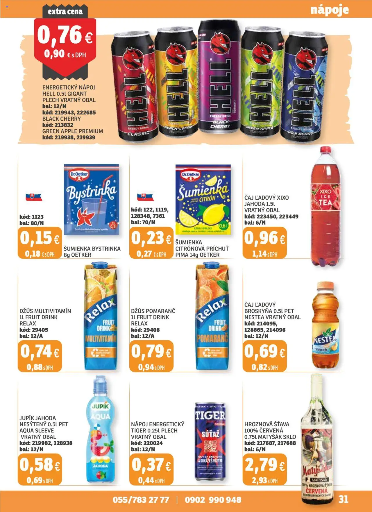 Labaš magazín │ platný od 25.07.2025 | Strana: 31 | Produkty: Džús, Čaj, Apple, Energetický nápoj