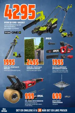 Forhåndsvisning av Kundeavis gyldig fra 12.04.2026 | Side: 12 | Produkter: Dartpilar, Støvsuger, Gressklipper, Batteri