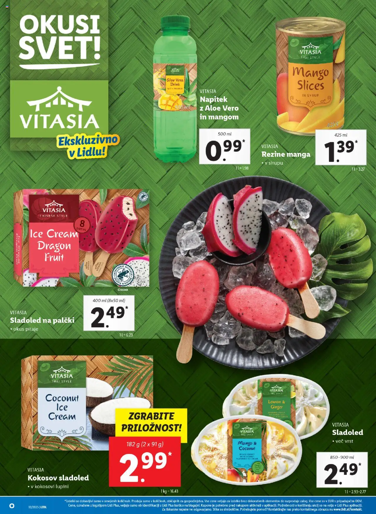 Lidl katalog │ velja od 07.08.2025 | Stran: 28 | Izdelki: Sladoled, Mango