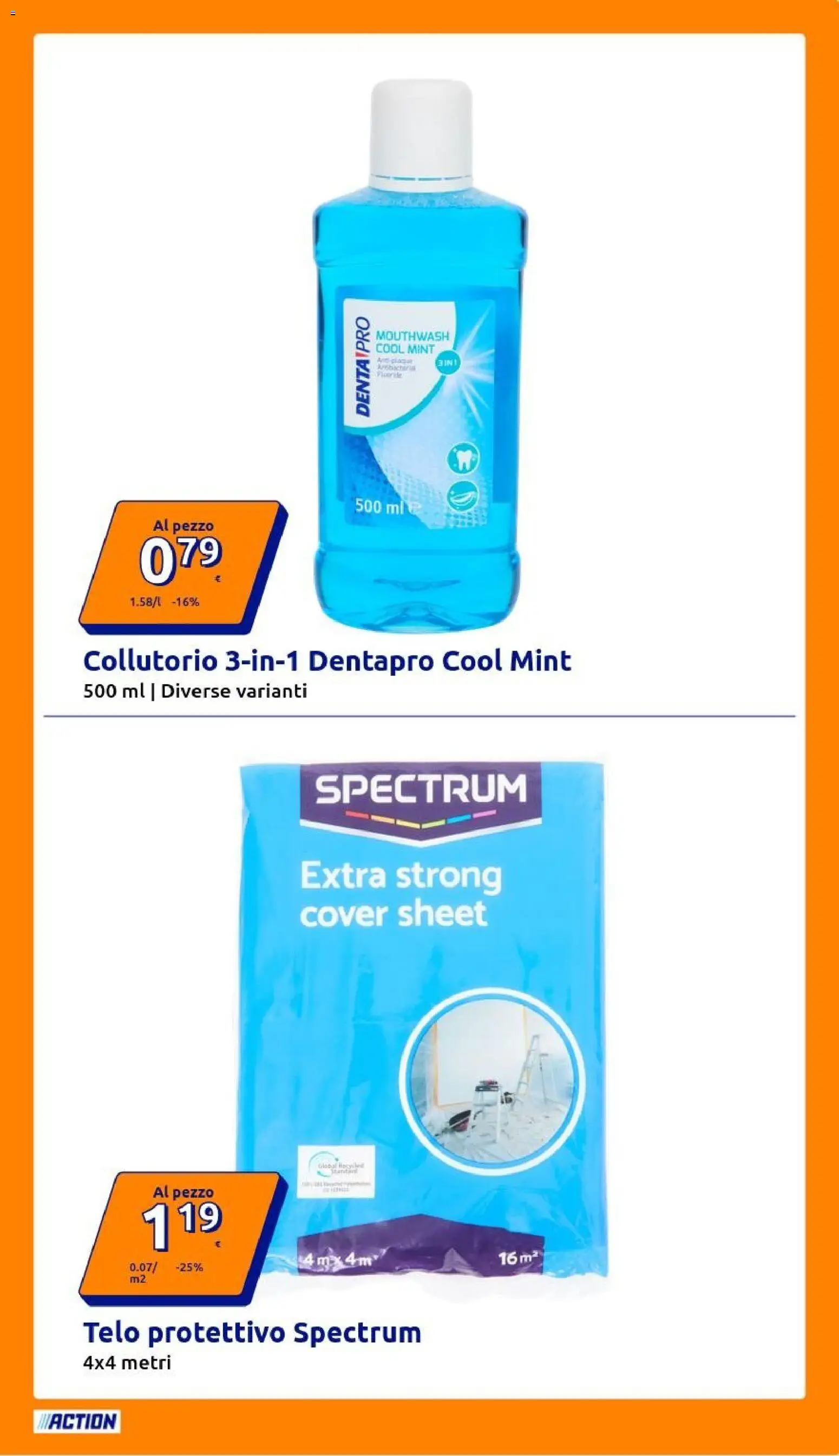 Volantino Action del 04.03.2026 | Pagina: 17 | Prodotti: Collutorio