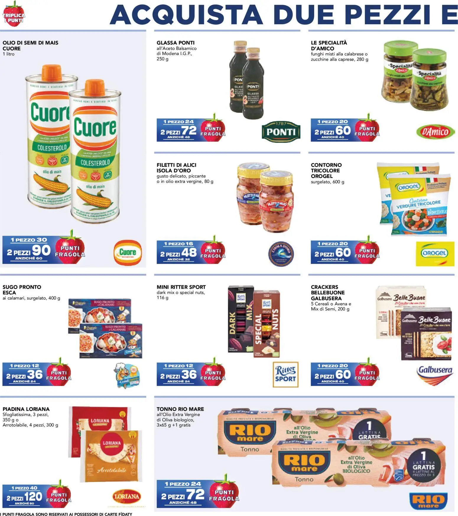 Volantino Esselunga S del 12.02.2026 | Pagina: 3 | Prodotti: Cereali, Verdure, Mais, Zucchine