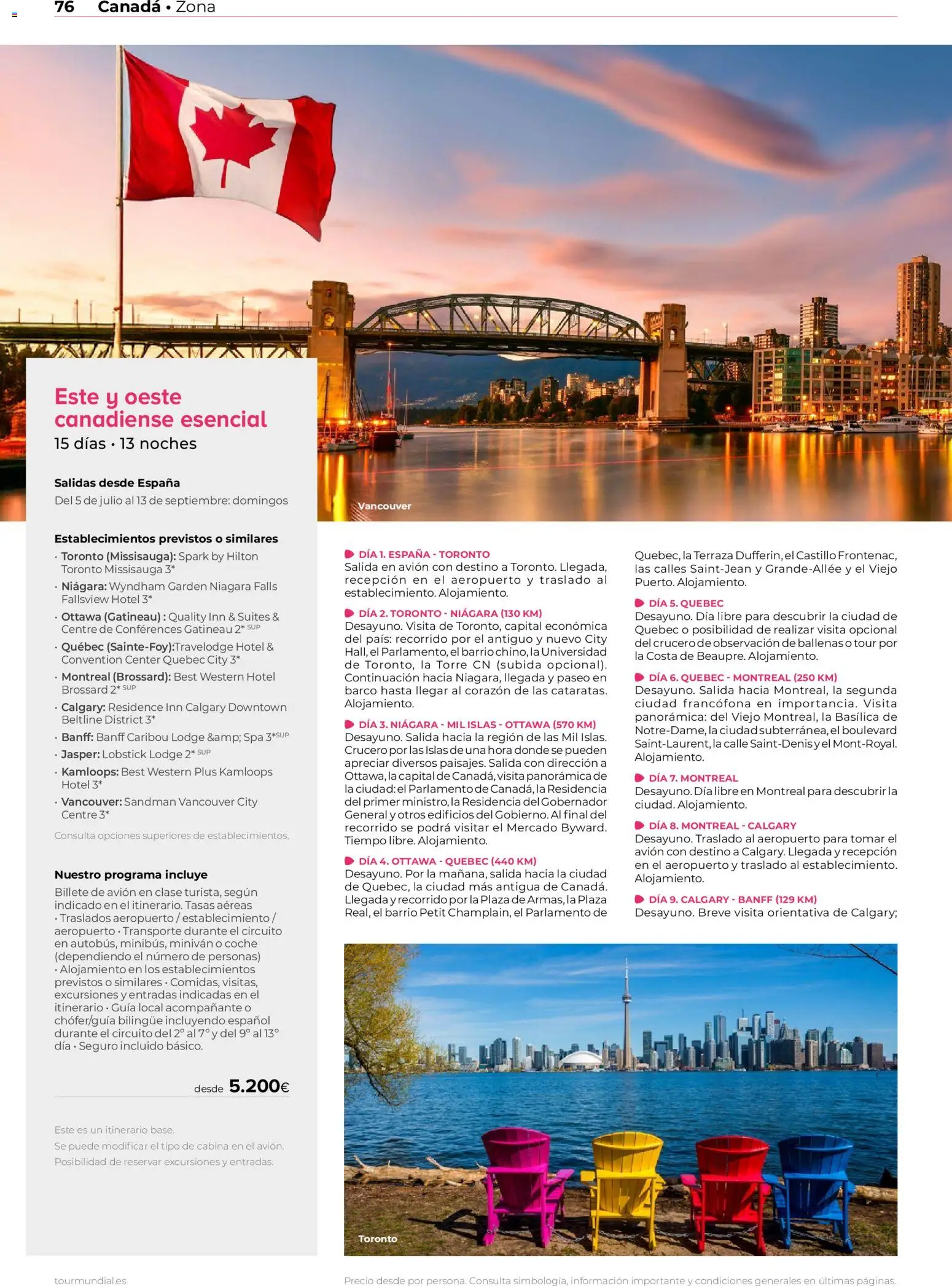 Viajes El Corte Inglés Norteamérica y Caribe │ válido desde el 01.01.2026 | Página: 76 | Productos: General