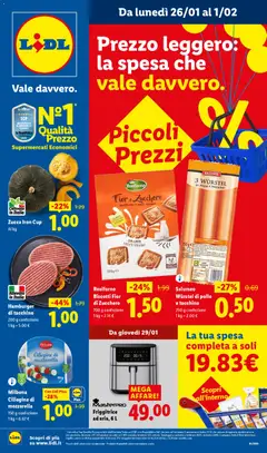 Anteprima del volantino Volantino Lidl	 valido a partire dal 26.01.2026