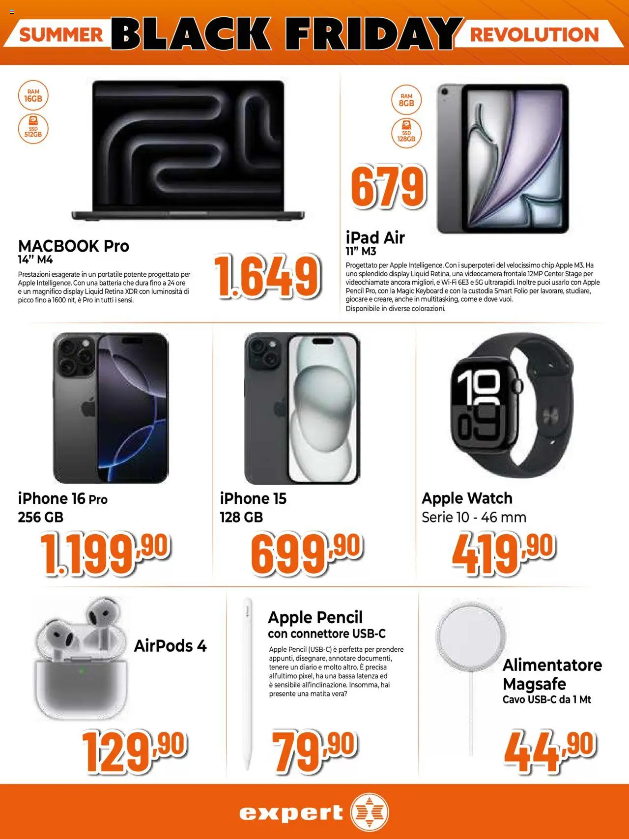 Volantino Iperal del 05.06.2025 | Pagina: 7 | Prodotti: Iphone, Tablet, Connettore, Smartwatch