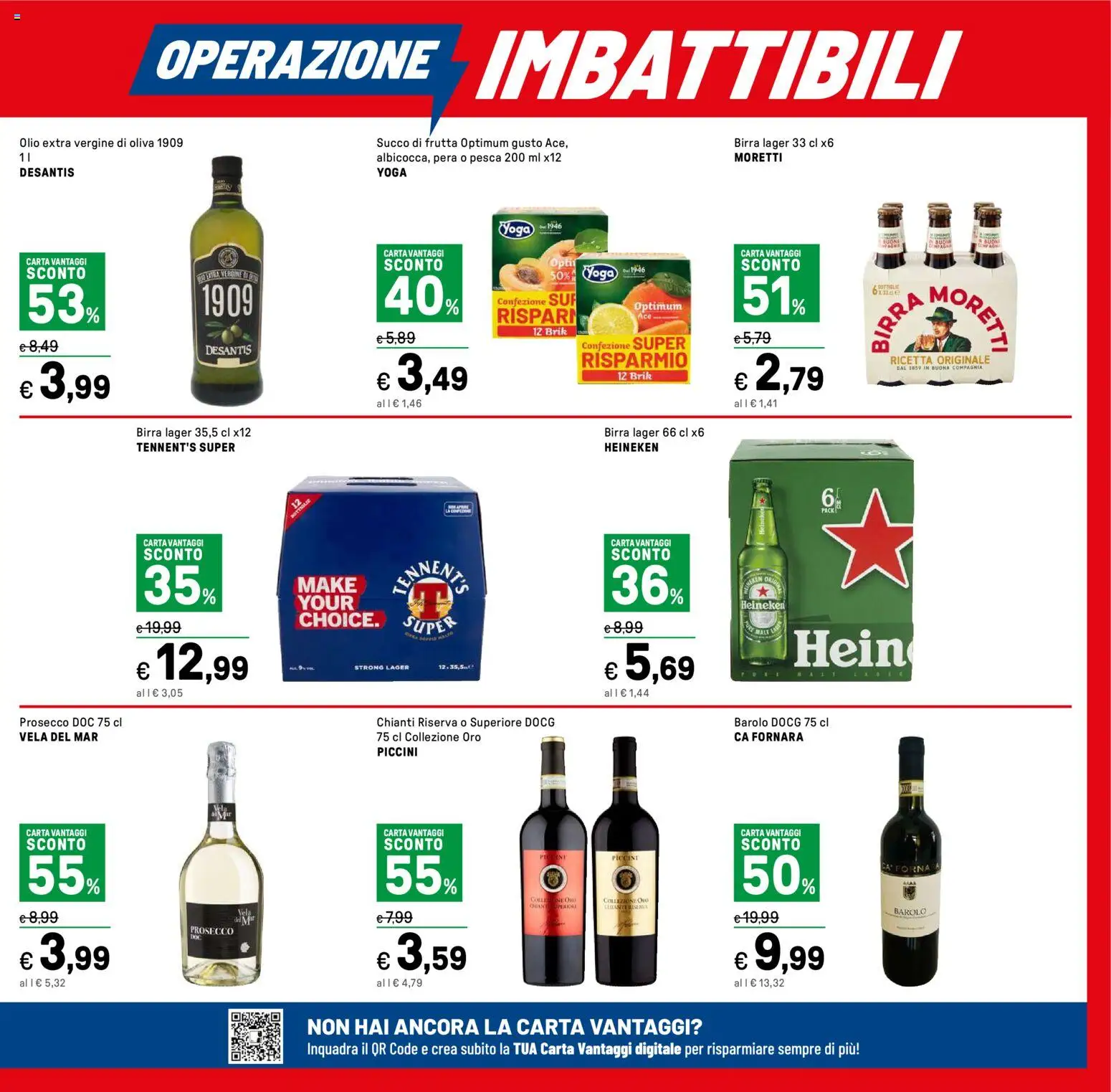 Volantino Iper del 03.11.2025 | Pagina: 5 | Prodotti: Succo, Prosecco, Pesca, Olio extra vergine