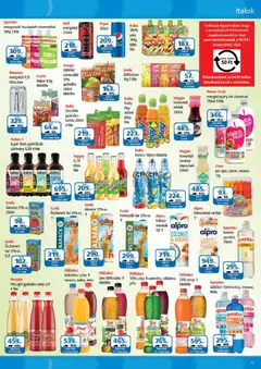 ÁRKLUB Akciós újság - amely érvényes a következő dátumtól: 01.01.2026 | Oldal: 9 | Termékek: Szörp, Gyümölcslé, Kokusz, Italpor