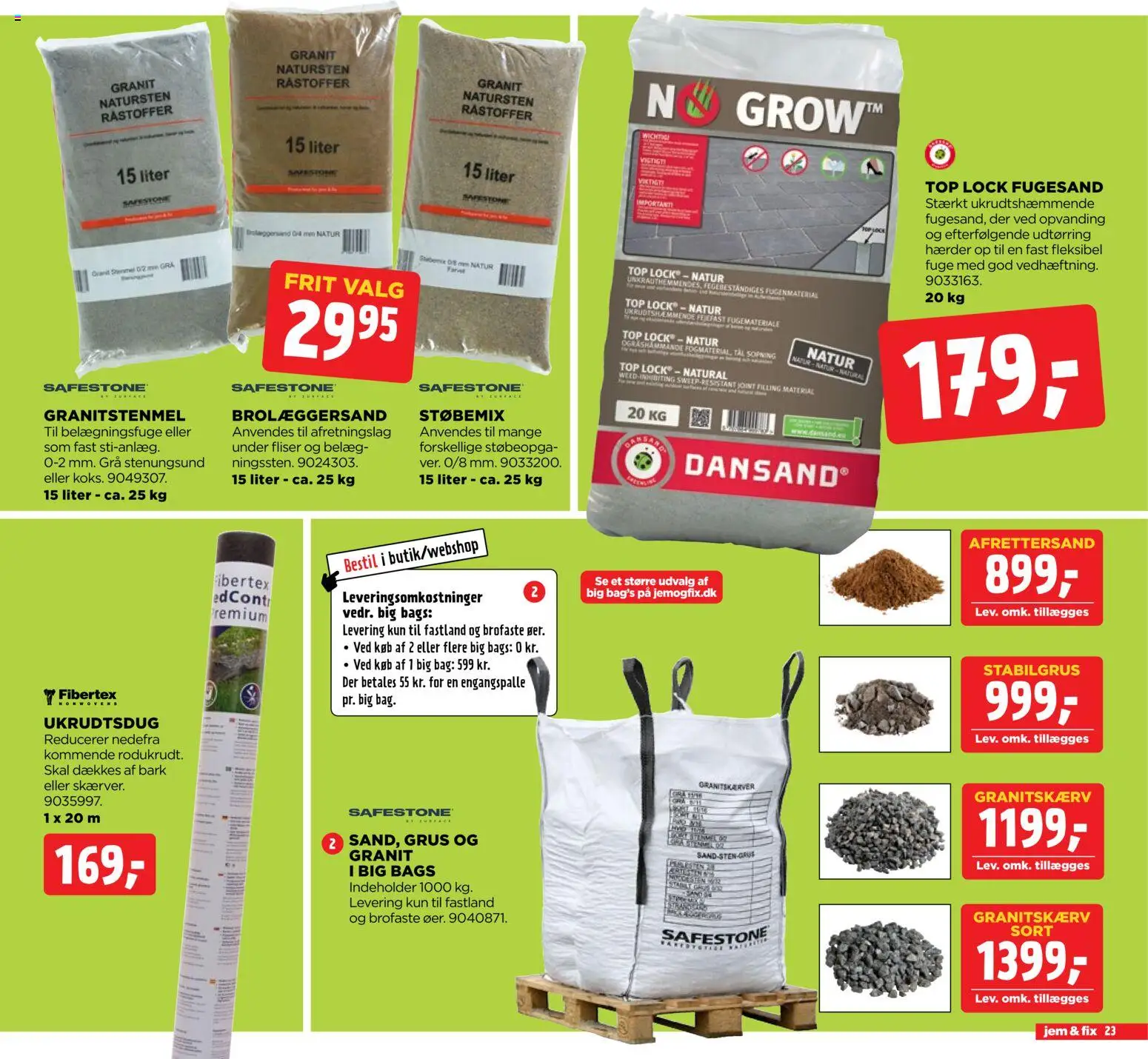 Jem & fix tilbudsavis – gyldig fra 22.03.2026 | Side: 23 | Produkter: Søm