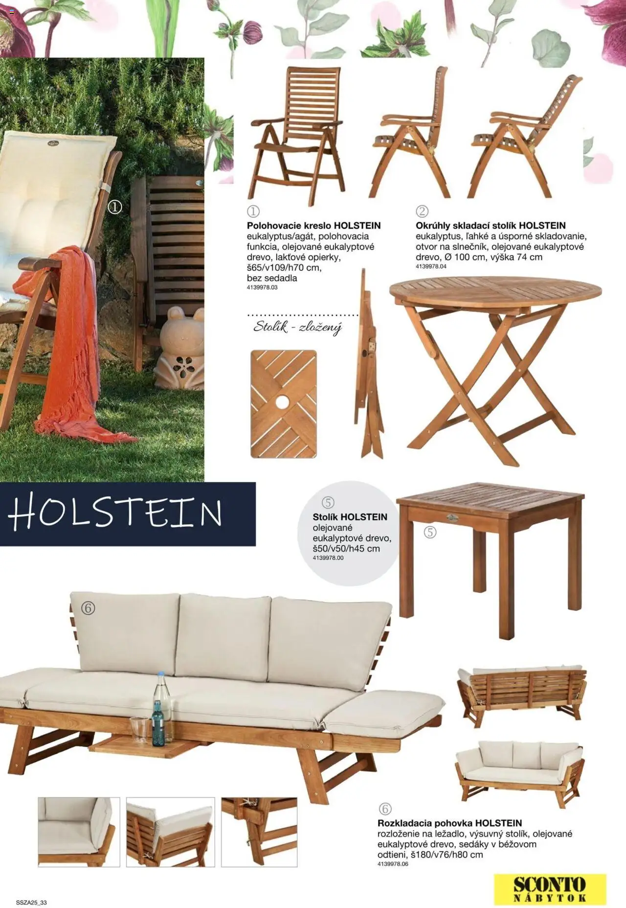 Nové Sconto nábytok akcie – leták je platný od 21.02.2025 | Strana: 33 | Produkty: Nábytok, Rozkladacia pohovka, Pohovka, Polohovacie kreslo