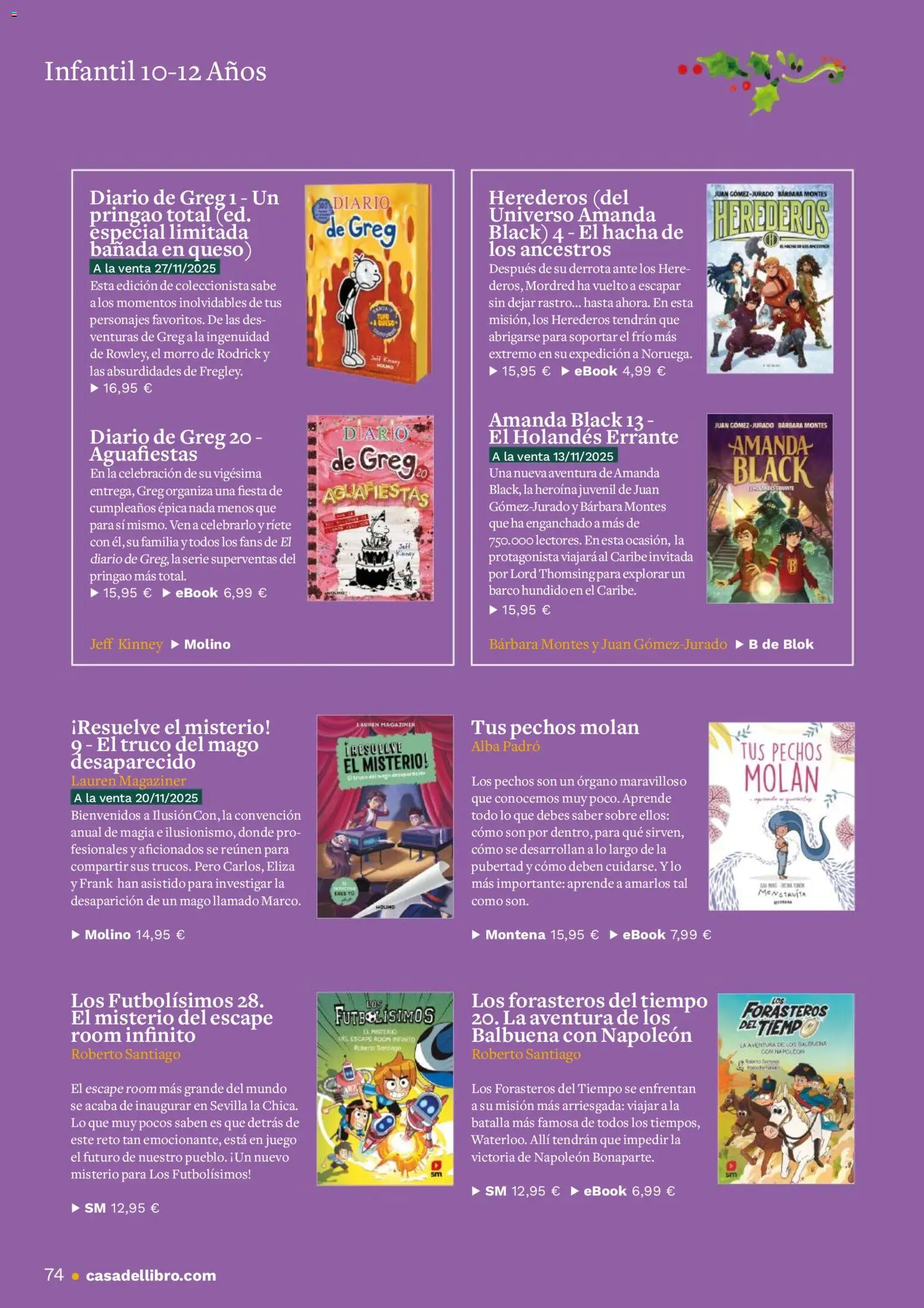 Casa del libro folleto │ válido desde el 01.11.2025 | Página: 74 | Productos: Queso