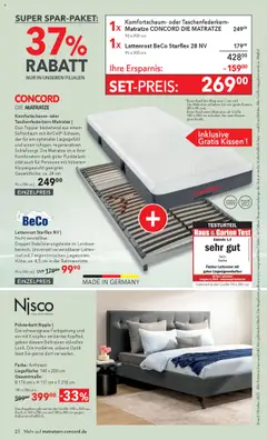 Matratzen Concord Prospekt 	 ab 01.10.2025 gültig | Seite: 2