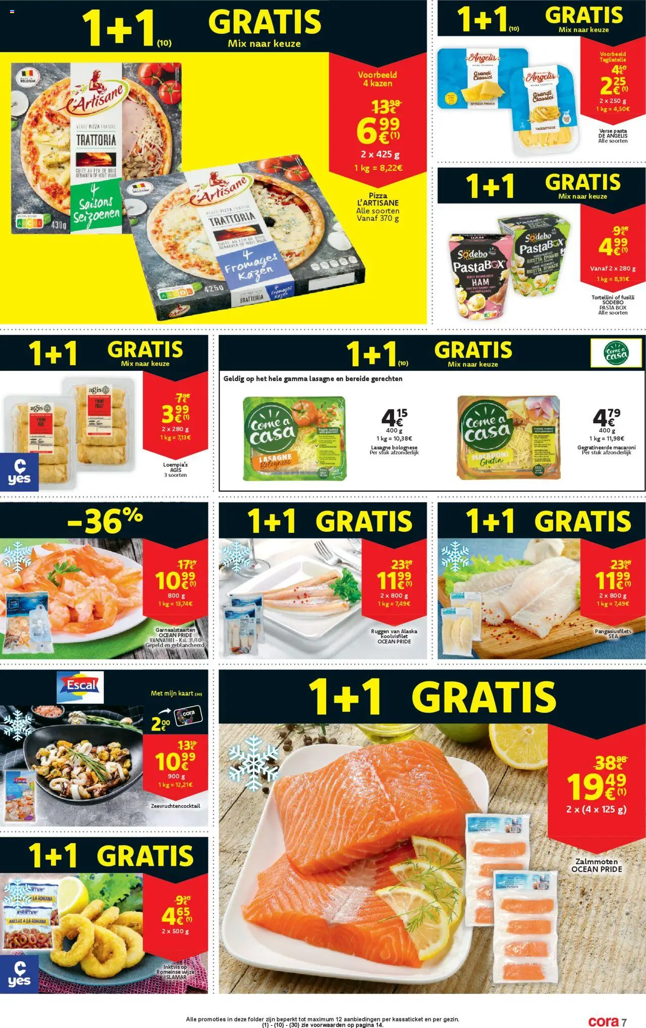 {H1} | Pagina: 7 | Producten: Macaroni, Ricotta, Spinazie, Kaart