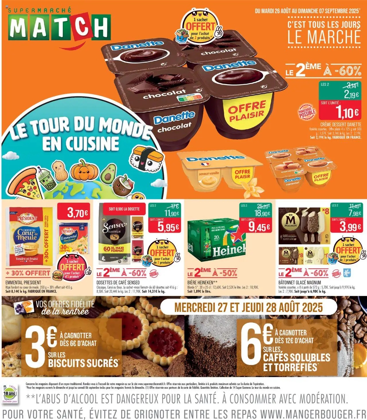  | Page: 1 | Produits: Senseo, Café, Bière, Biscuits