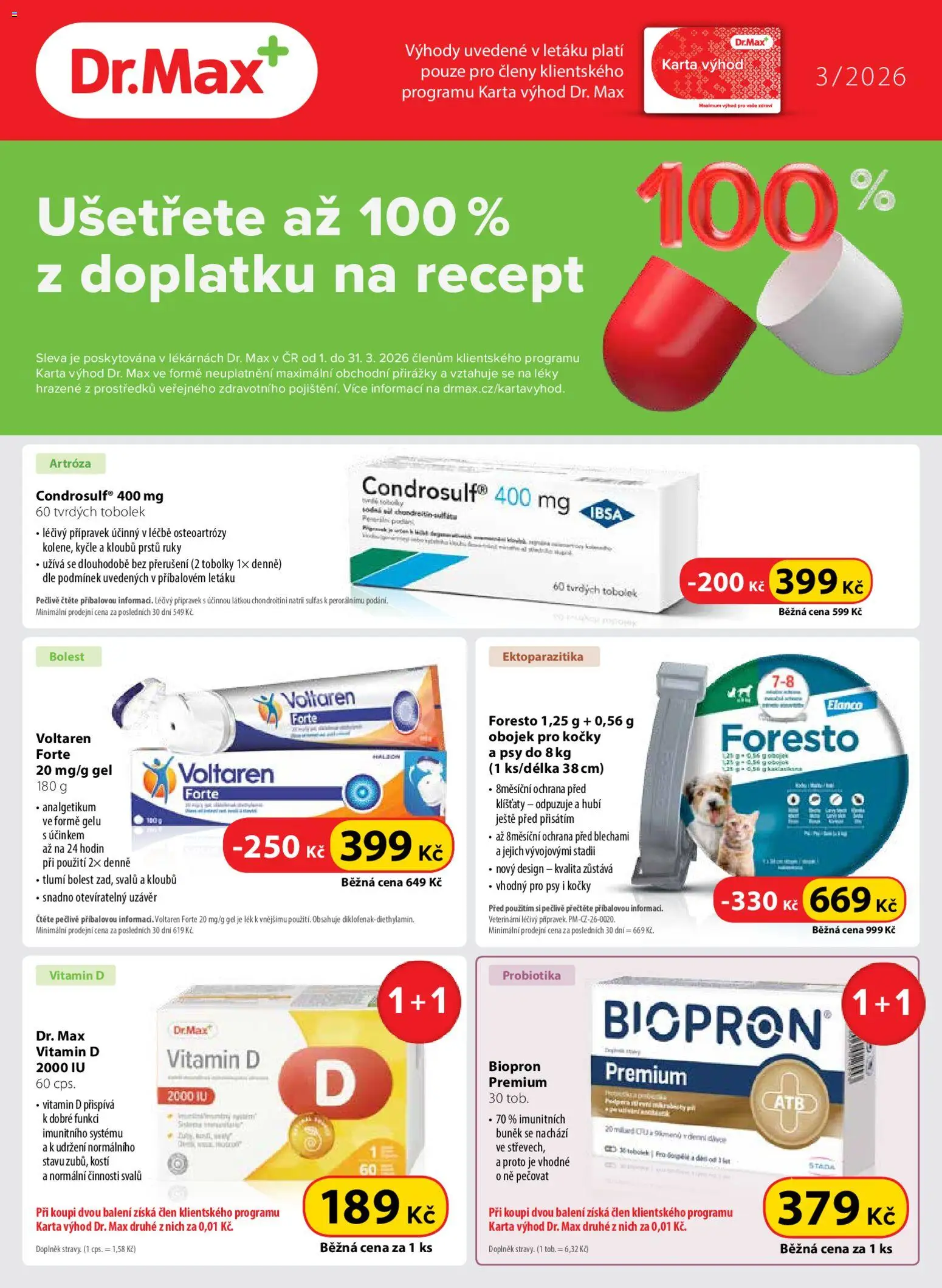 Dr. Max leták od 01.03.2026 | Strana: 1