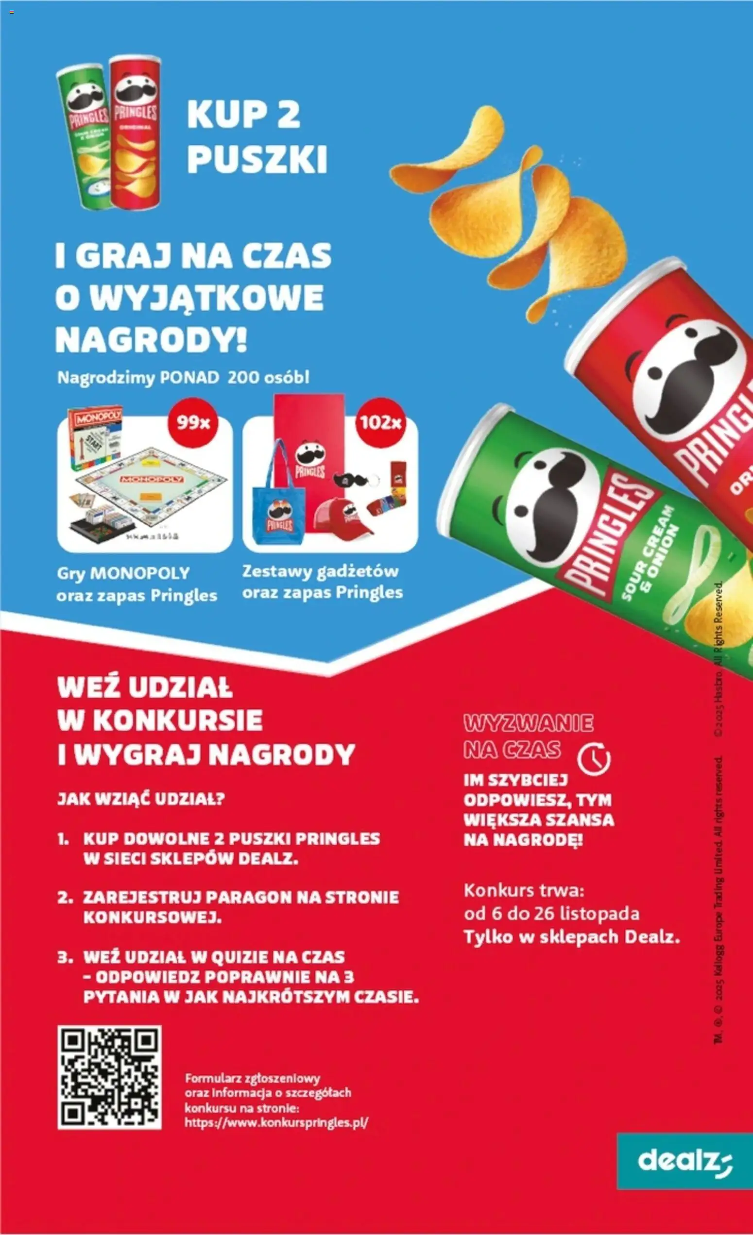 Dealz Gazetka od 06.11.2025 | Strona: 31 | Produkty: Gry, Pringles