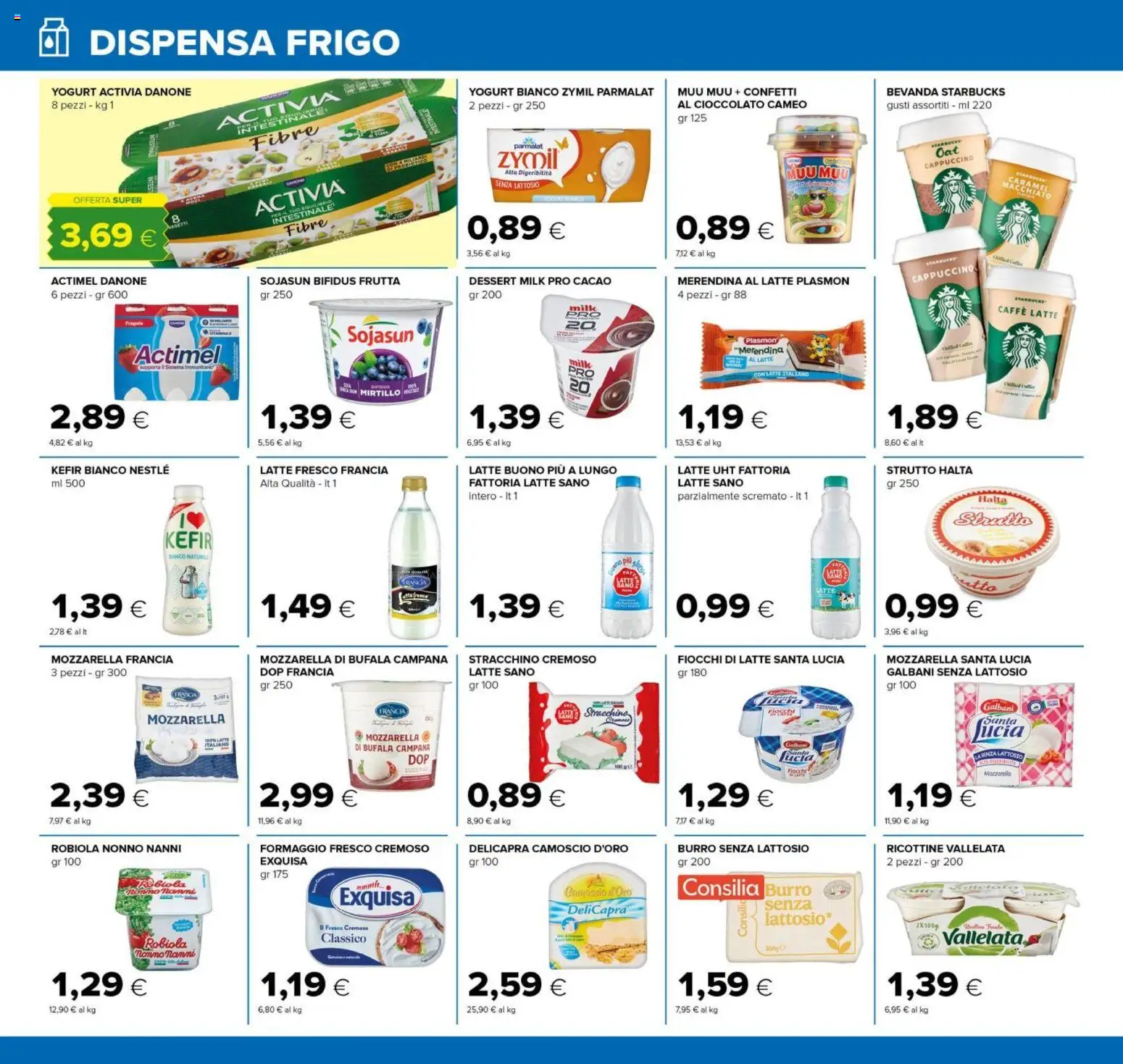 Volantino Tigre del 12.02.2026 | Pagina: 10 | Prodotti: Yogurt, Caffè, Cioccolato, Frutta