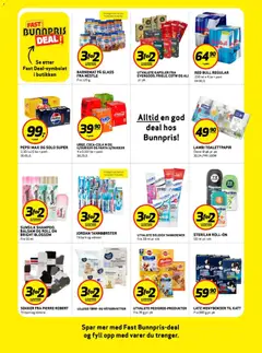 Forhåndsvisning av Bunnpris - Black Friday gyldig fra 24.11.2025 | Side: 23 | Produkter: Toalettpapir, Упаковочная бумага, Маслянка, Gâteaux secs