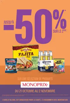 Monoprix - Prévisualisation de Monoprix catalogue valide à partir de 21.10.2025