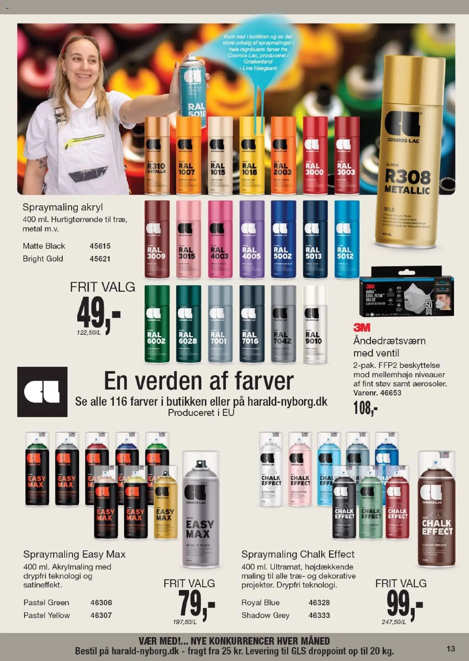 Harald Nyborg tilbudsavis – gyldig fra 02.04.2026 | Side: 13 | Produkter: Maling, Måtte