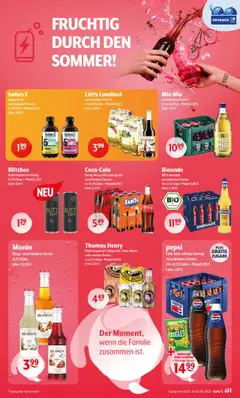 Getränke Hoffmann Prospekt - gültig ab dem 28.07.2025 | Seite: 3 | Produkte: Mezzo mix, Fanta, Bionade, Hohes c