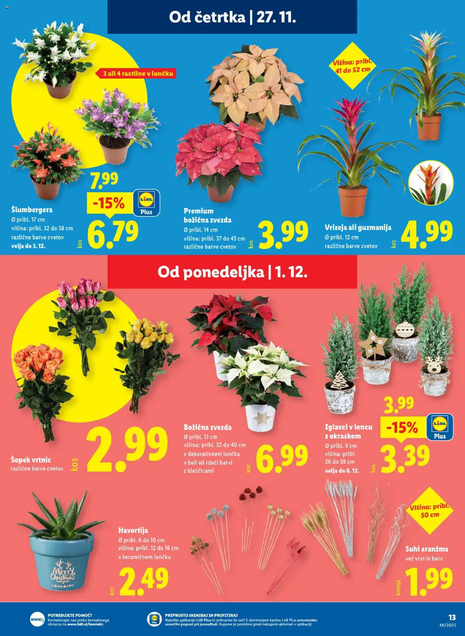 Novi Lidl katalog ponudbe – veljaven od 27.11.2025 | Stran: 19 | Izdelki: Šopek