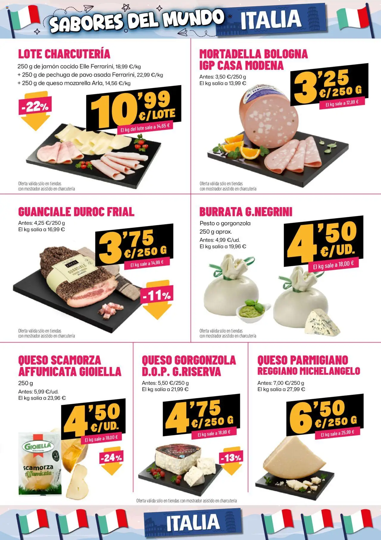 AhorraMas folleto │ válido desde el 18.09.2025 | Página: 11 | Productos: Queso, Jamón, Jamón cocido