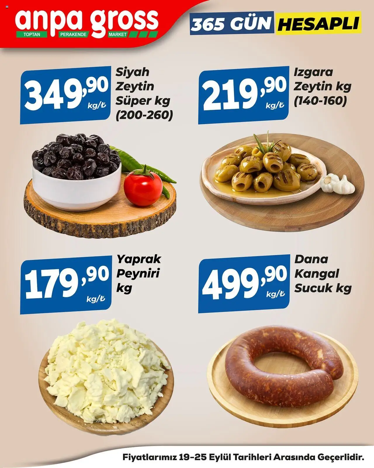 Anpa Gross Katalog - 19.09.2025 tarihinden itibaren geçerlidir | Sayfa: 2 | Ürünler: Zeytin, Izgara, Sucuk
