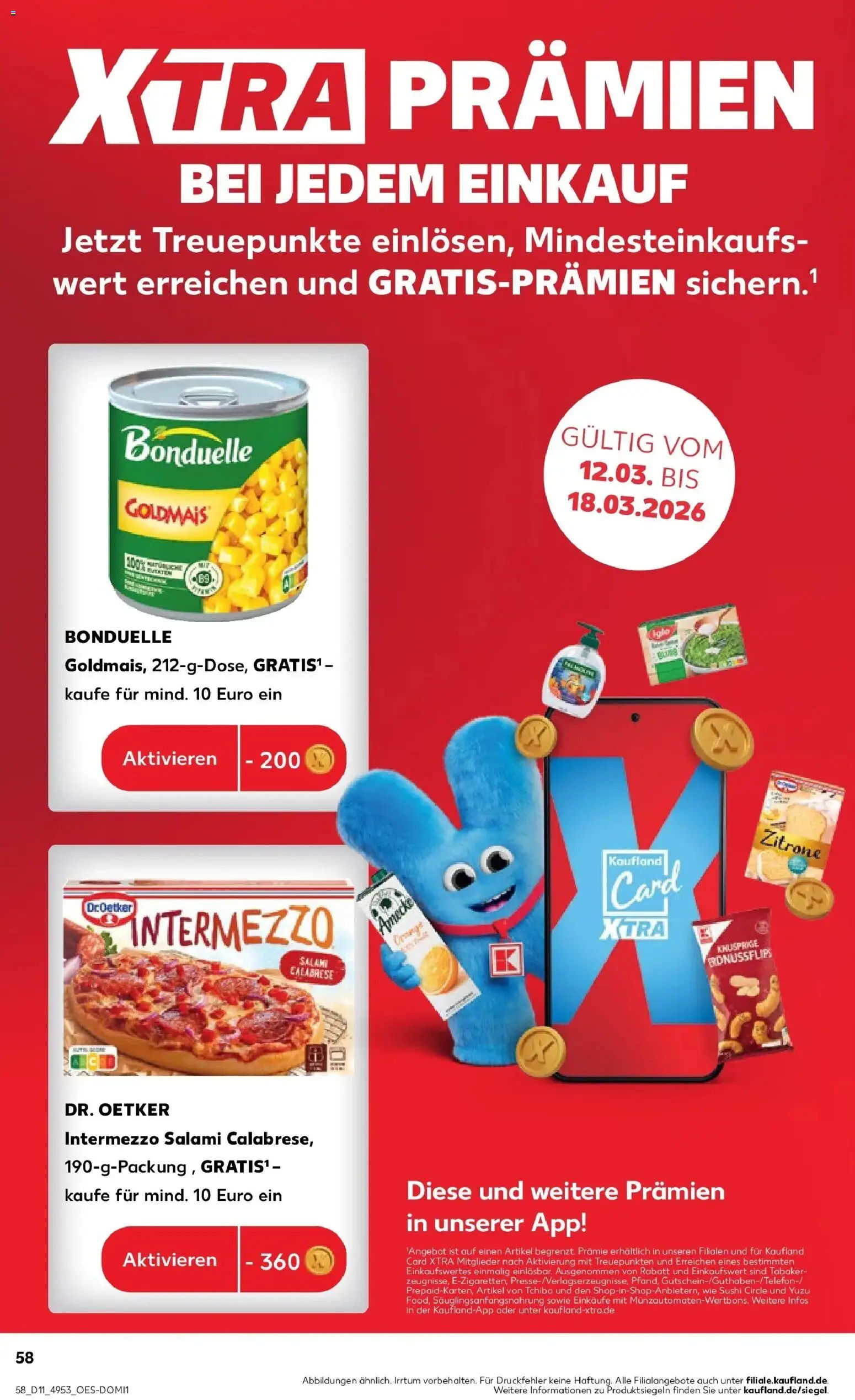 Kaufland Prospekt Düren	 – gültig ab 12.03.2026 | Seite: 58 | Produkte: Zitrone, Salami