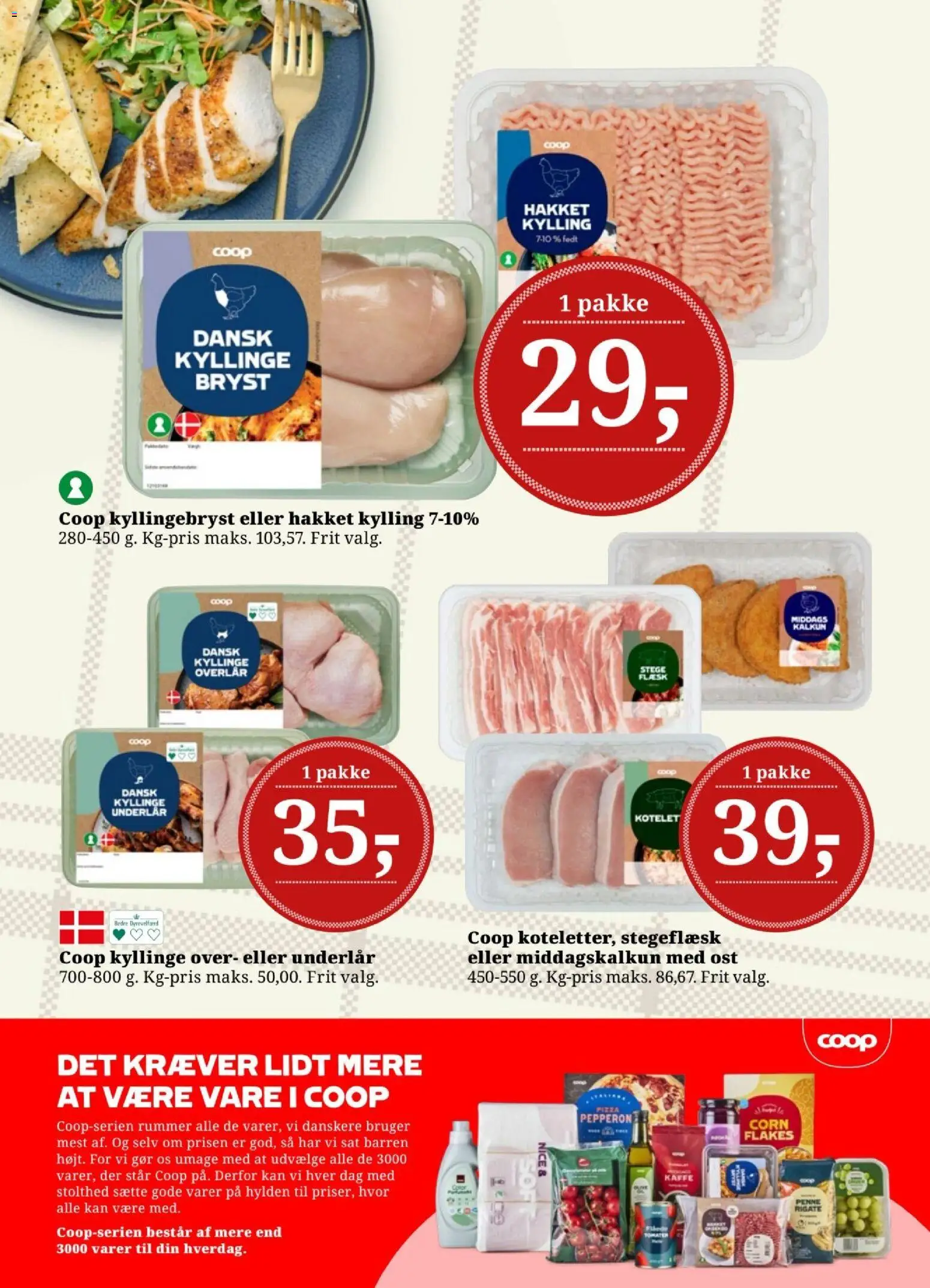 Dagli'Brugsen tilbudsavis – gyldig fra 02.01.2026 | Side: 4 | Produkter: Ost, Kaffe, Pizza, Kalkun