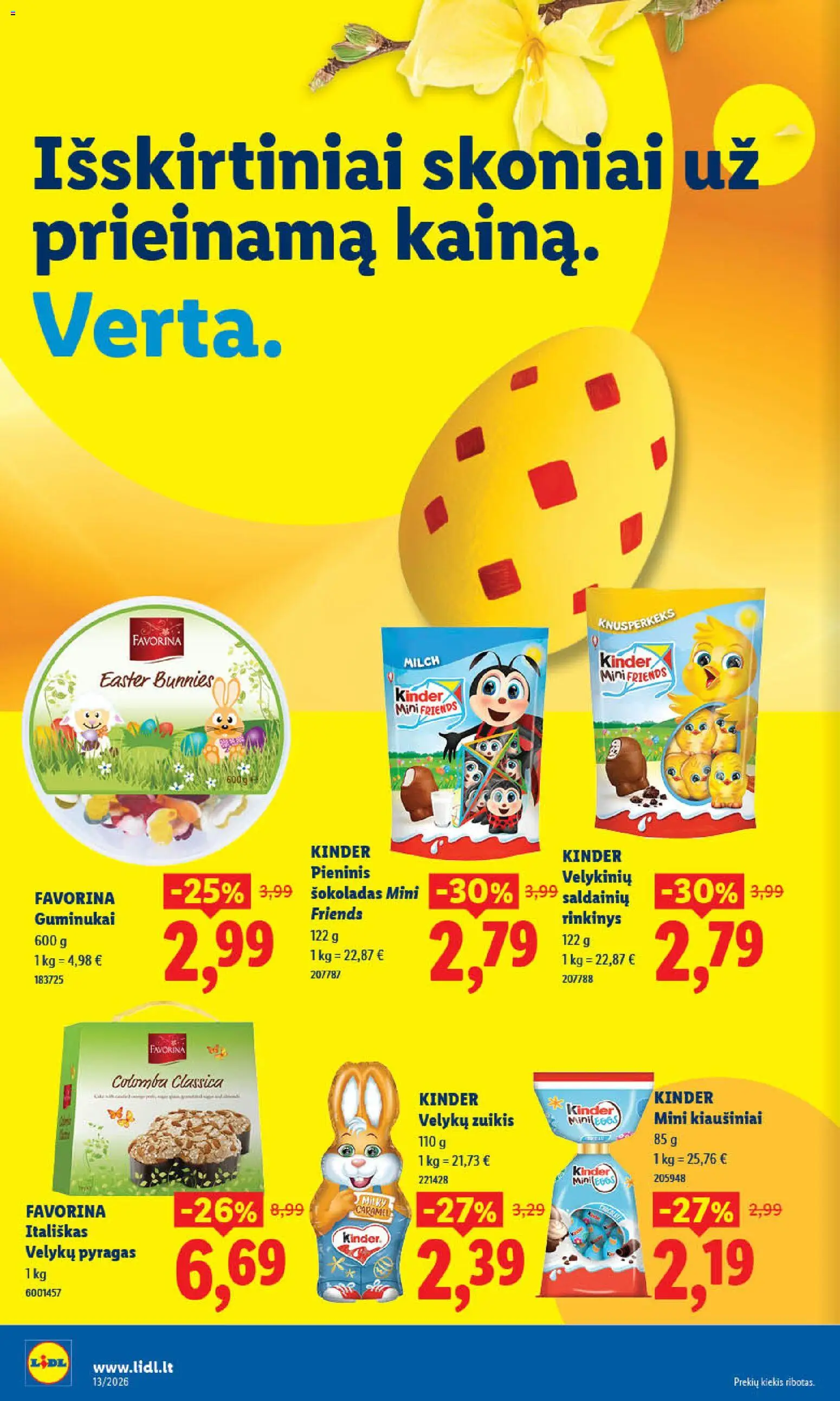 LIDL akcijos nuo 23.03.2026 | Puslapis: 10